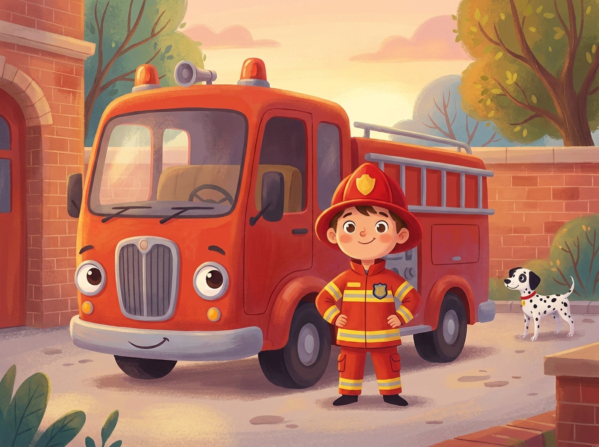 Brave Firefighter